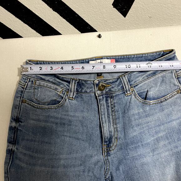 Cabi Women's High Straight Jeans Dark Wash Stretch Denim - Size 8 - Picture 7 of 8